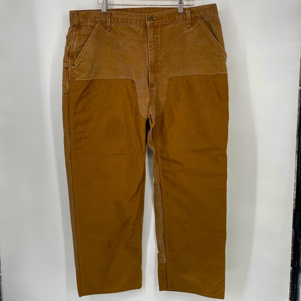 Carhartt Vintage Upland Nylon Faced Briar Proof Hunting Dungaree‎ Pants 42 x 30